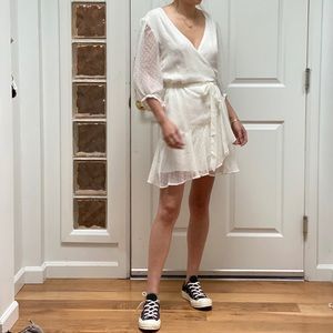 All Saints wrap dress